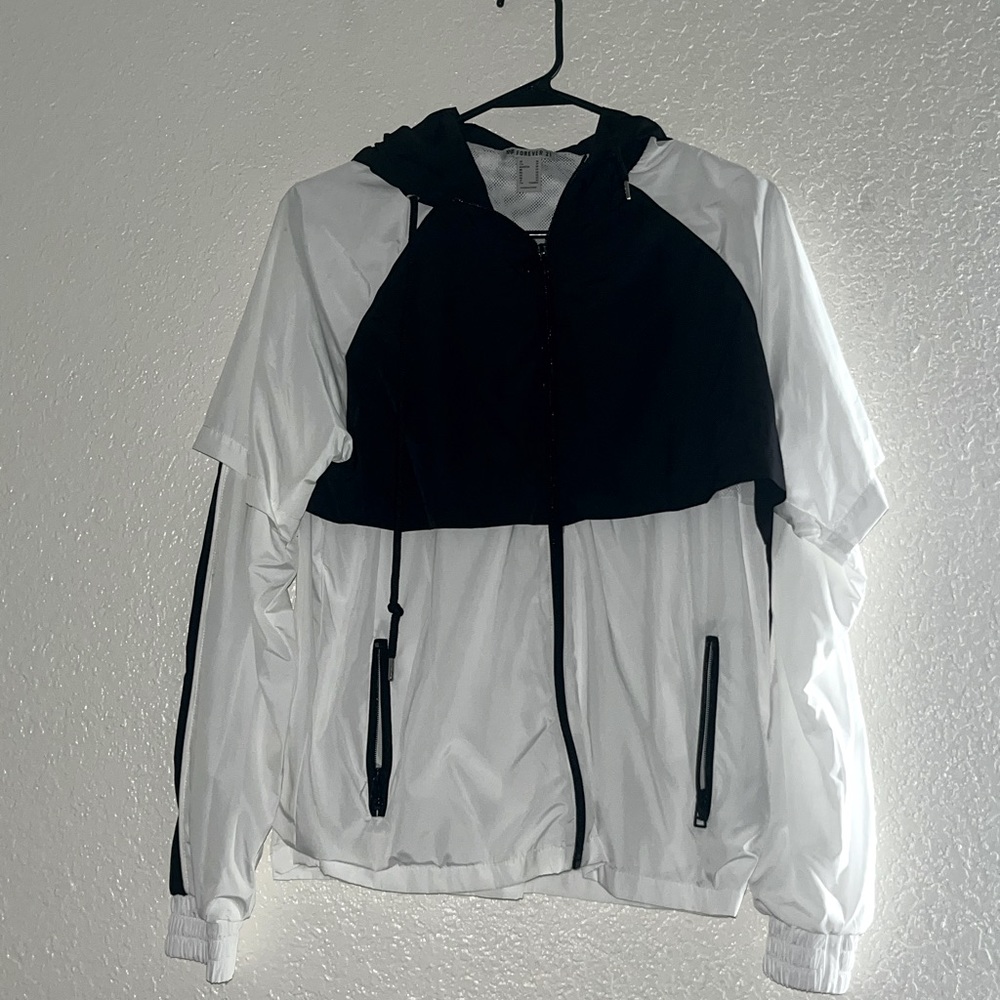 Forever rain coat with hood